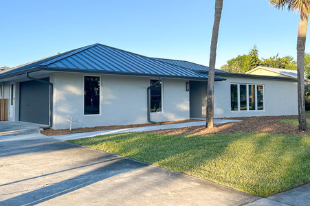Beachside Home Remodel with Office Addition