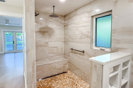 Luxurious Onyx Bathroom Remodel 
